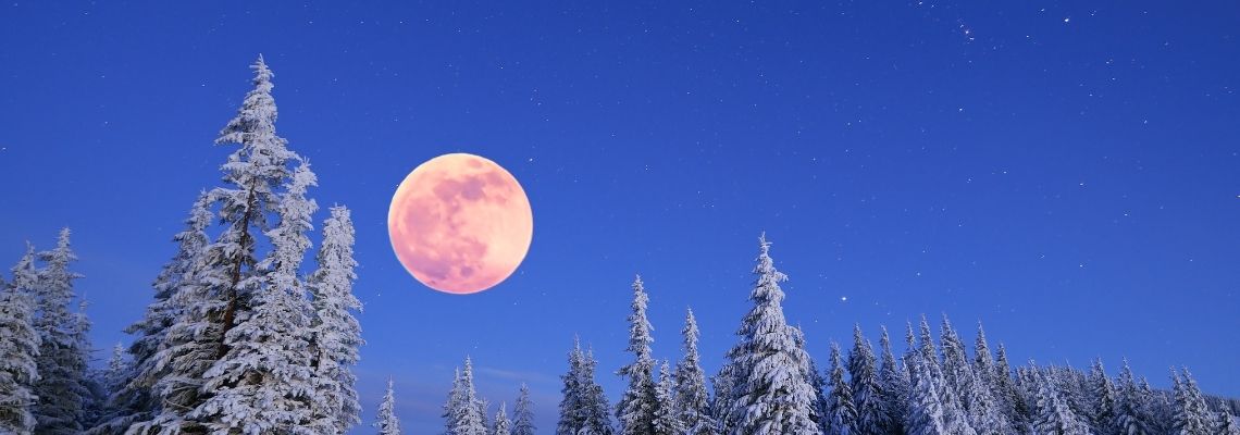 Salutiamo la “Luna Piena della Neve”